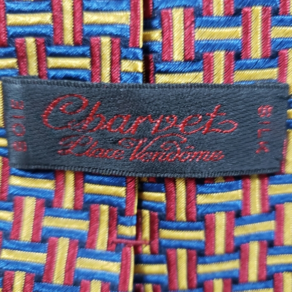 Charvet Paris Men's Tie Made in France - Picture 4 of 6